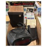 Radio, speaker, 8 tracks, etc