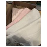 4 woven throws-1 marked Churchill Weavers