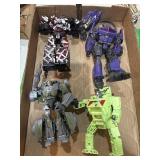 Lot of 4 Transformers