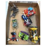 Lot of 7 Transformers
