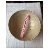 Bybee pottery bowl 14" bowl- Signed Cornelison