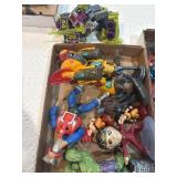 Transformers abd assorted action figures