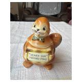 Made In Japan  Enesco Mustard jar. Missing spoon