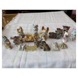 Dog figurines