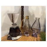 Irice german perfume bottle, two other perfumes