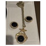Necklace and earring set