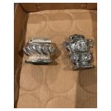 Vtg silver plate lighters