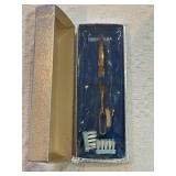 Vtg sterling silver childs toothbrush