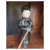 Ceramic figurine tower guard, watchmen Sweden by