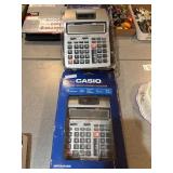 Casio HR-100TN plus -battery missing cord