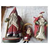 House of Hatten Santa Clause (3)-one damaged