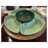 MCM serving dish/lazy susan