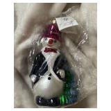 Christopher Radko Snow Gent Ornament