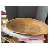 Primitive dough bowl