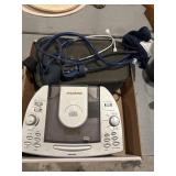 Sylvania, Clark and C player, blood pressure cuff