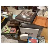 Books, frames, furniture, protector, etc.