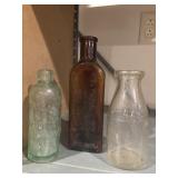 Vintage milk, father Johnï¿½s bottles