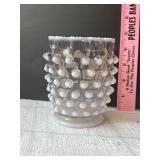 Vintage adolescent hobnail Spooner Fenton?