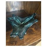Art glass ashtray