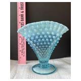 Benton blue adolescent vase