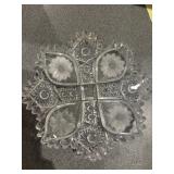 American brilliant. Cut glass 5 3/4 inch.