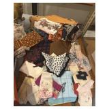 Vintage scarves and handkerchiefs