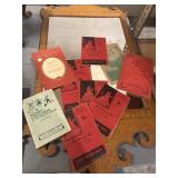 Vintage Christmas plays and sheet music