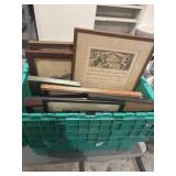 Tote of frames