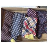 Vtg ties, some silk.
