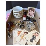 Box lot Victorian and vintage treasures