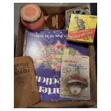 Advertising, reel to reel, etc