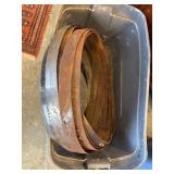 1453 gallon bourbon barrel metal rings