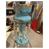 Blue luster w/prisms