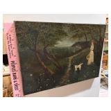 Antique oil painting