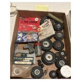 Used remote control airplane tires, accessories