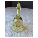 Amber Fenton hand-painted bell