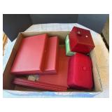 Empty jewelry containers