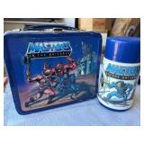 Vtg metal Masters Of the Universe lunchbox/thermos
