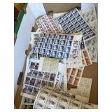 Vtg lot unused collectible, postage stamps