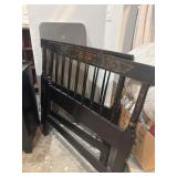 Hitchcock twin beds with frames