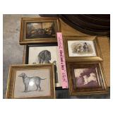 Lot smal vtg dog pictures