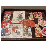 10 vintage valentine cards