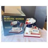 Vintage RadioShack robotic banker