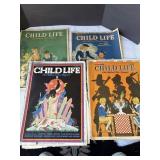 1930/40 Child Life Magazine-vtg halloween