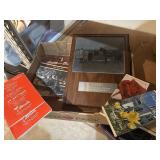 Horse ephemera and plaque