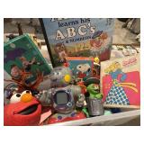 Box lot vintage toys