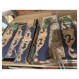 Wooden furniture accents