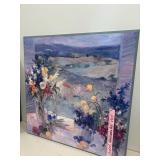 Lg oil, painting on wood