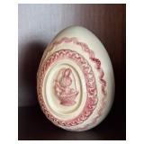 Vintage ceramic egg
