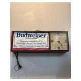 Budweiser clock untested